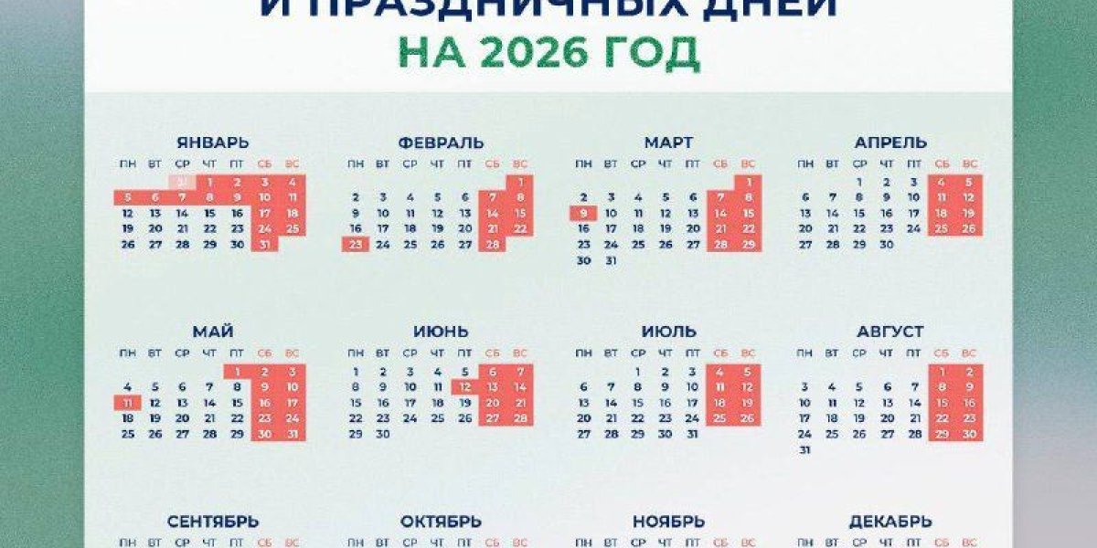 Майские праздники 2026 года: почему выходные станут короче и как это компенсируется