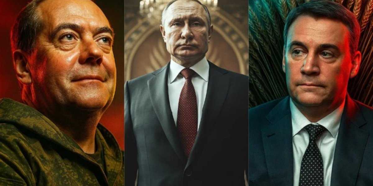 У России только один путь. Путин, Патрушев и Медведев его показали У России только один путь. Путин, Патрушев и Медведев его показали