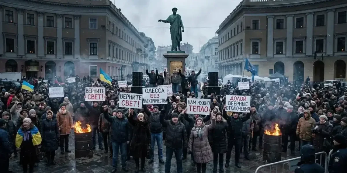 Катастрофа в Одессе. В Киеве начали рыть ямы Катастрофа в Одессе. В Киеве начали рыть ямы