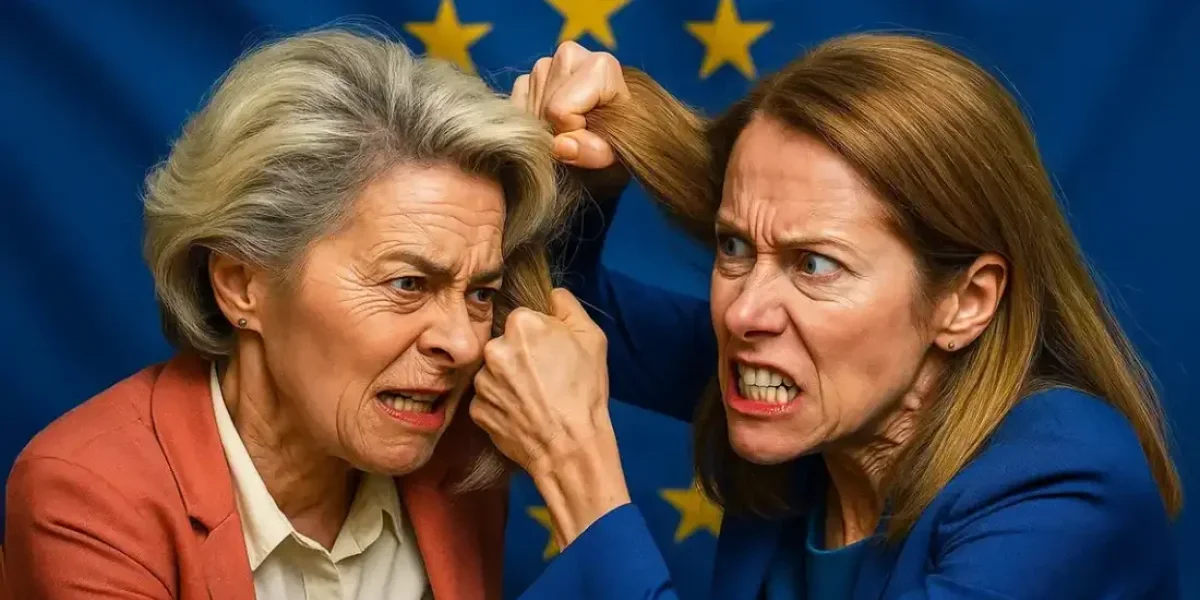 Каллас и фон дер Ляйен опозорились. Трамп унизил сразу обеих Каллас и фон дер Ляйен опозорились. Трамп унизил сразу обеих